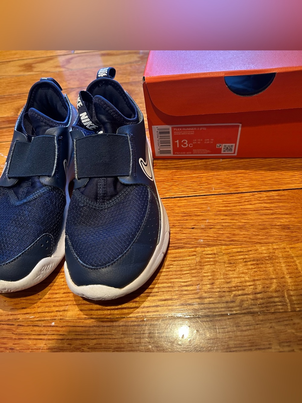 Kids Boys Shoes Sneakers Toddlers size Navy size 13 C Nike Flex Runner 3